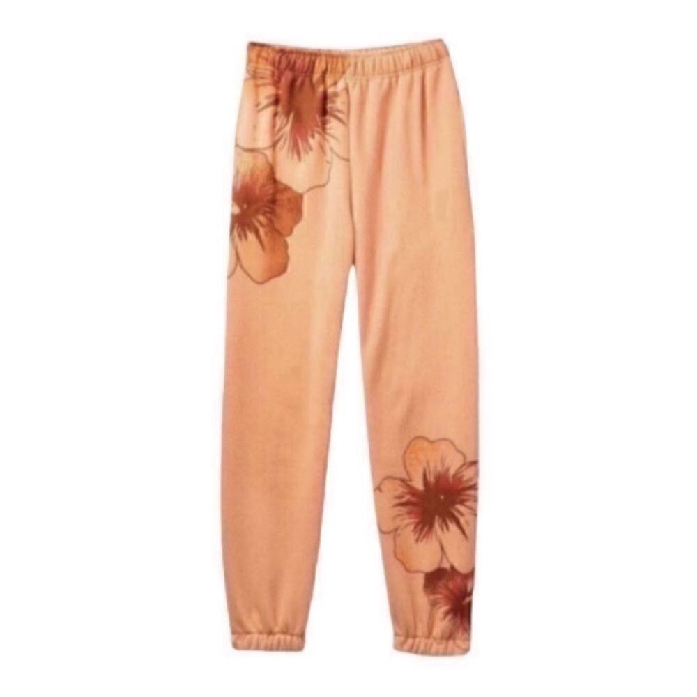 Wild Fable Orange Oversized Sweatpants (Size X-small)